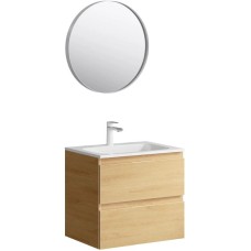 Комплект мебели дуб золотой 60,8 см Aqwella 5 Stars Accent ACC0106DZ + Mal.06.04.D + RM0206W