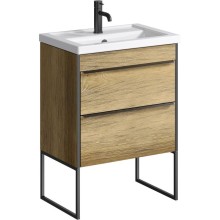 Комплект мебели дуб балтийский 60,8 см Aqwella 5 Stars Fargo FRG0106DB + 4640021060773 + RM0206W