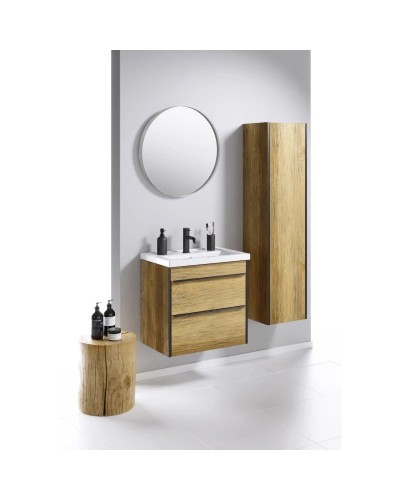 Комплект мебели дуб балтийский 60,8 см Aqwella 5 Stars Fargo FRG0106DB + 4640021060773 + RM0206W