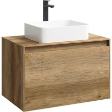 Комплект мебели дуб балтийский 80 см Aqwella 5 Stars Mobi MOB0108DB + MOB0708DB + 641945 + MOB0408 + MOB0717DB