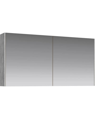 Комплект мебели бетон светлый 120 см Aqwella 5 Stars Mobi MOB0112BS + MOB0712BS + 4640021064269 + 4640021064269 + MOB0412 + MOB0717BS