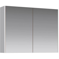 Комплект мебели белый глянец/ дуб балтийский 80 см Aqwella 5 Stars Mobi MOB0108W + MOB0708DB + 4640021064269 + MOB0408 + MOB0717W