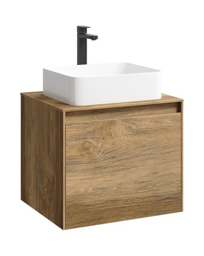 Комплект мебели дуб балтийский 61 см Aqwella 5 Stars Mobi MOB0106DB + MOB0706DB + 4640021064269 + MOB0406 + MOB0717DB