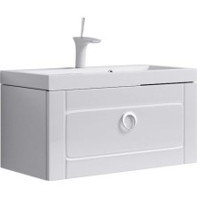 Комплект мебели белый глянец 80 см Aqwella 5 Stars Infinity inf.01.08/001 + Inf.08.04.D + Inf.02.08