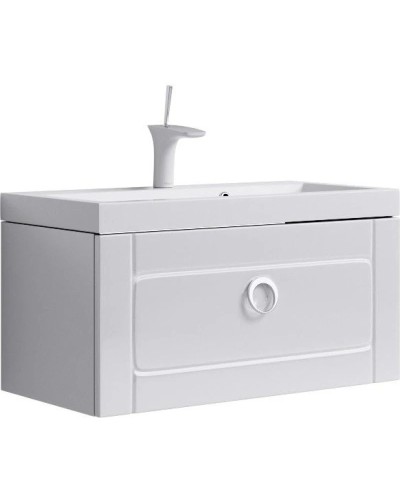 Комплект мебели белый глянец 80 см Aqwella 5 Stars Infinity inf.01.08/001 + Inf.08.04.D + Inf.02.08