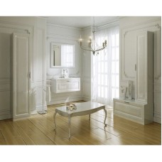 Комплект мебели белый глянец 80 см Aqwella 5 Stars Empire Emp.01.08/W + Inf.08.04.D + Emp.02.10/W