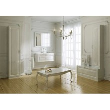 Комплект мебели белый глянец 100 см Aqwella 5 Stars Empire Emp.01.10/W + Inf.10.04.D + Emp.02.10/W