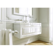 Комплект мебели белый глянец 100 см Aqwella 5 Stars Empire Emp.01.10/W + Inf.10.04.D + Emp.02.10/W