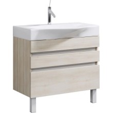 Комплект мебели акация 80 см Aqwella 5 Stars Bergamo Ber.01.08/n/A + Ber.08.04.D + Ber.02.08