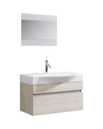 Комплект мебели акация 80 см Aqwella 5 Stars Bergamo Ber.01.08/A + Ber.08.04.D + Ber.02.08