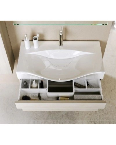 Комплект мебели акация 80 см Aqwella 5 Stars Bergamo Ber.01.08/A + Ber.08.04.D + Ber.02.08