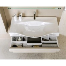 Комплект мебели акация 100 см Aqwella 5 Stars Bergamo Ber.01.10/n/A + Ber.10.04.D + Ber.02.10