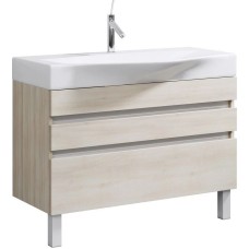 Комплект мебели акация 100 см Aqwella 5 Stars Bergamo Ber.01.10/n/A + Ber.10.04.D + Ber.02.10