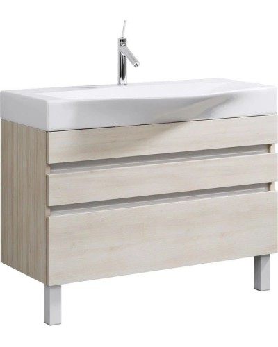 Комплект мебели акация 100 см Aqwella 5 Stars Bergamo Ber.01.10/n/A + Ber.10.04.D + Ber.02.10