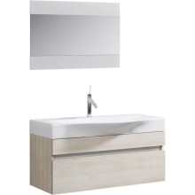 Комплект мебели акация 100 см Aqwella 5 Stars Bergamo Ber.01.10/A + Ber.10.04.D + Ber.02.10