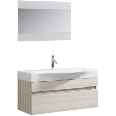 Комплект мебели акация 100 см Aqwella 5 Stars Bergamo Ber.01.10/A + Ber.10.04.D + Ber.02.10