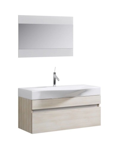 Комплект мебели акация 100 см Aqwella 5 Stars Bergamo Ber.01.10/A + Ber.10.04.D + Ber.02.10