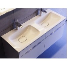 Комплект мебели белый глянец 121,8 см Aqwella 5 Stars Malaga Mal.01.12 + Mal.12.04.D + Mal.02.12