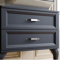 Комплект мебели черный матовый 85 см Aqwella 5 Stars LaDonna LAD0108BLK + LAD.07.04.D + LAD0207BLK