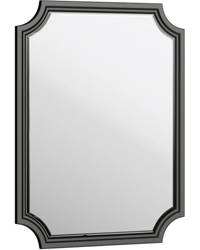 Комплект мебели черный матовый 85 см Aqwella 5 Stars LaDonna LAD0108BLK + LAD.07.04.D + LAD0207BLK