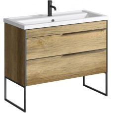 Комплект мебели дуб балтийский 101 см Aqwella 5 Stars Fargo FRG0110DB + 4640021065204 + RM0208W