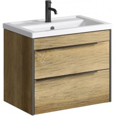 Комплект мебели дуб балтийский 70,5 см Aqwella 5 Stars Fargo FRG0107DB + 4620008197746 + RM0206BLK