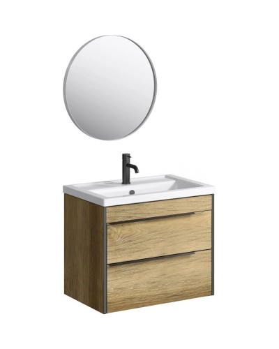 Комплект мебели дуб балтийский 70,5 см Aqwella 5 Stars Fargo FRG0107DB + 4620008197746 + RM0206W