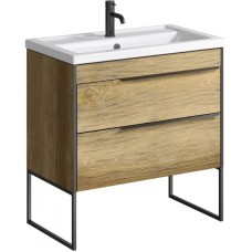 Комплект мебели дуб балтийский 81 см Aqwella 5 Stars Fargo FRG0108DB + 4640021064733 + RM0208W