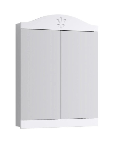 Комплект мебели белый глянец 65,5 см Aqwella Franchesca FR0106 + 4640021062296 + FR0406