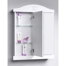 Комплект мебели белый глянец 65,5 см Aqwella Franchesca FR0106 + 4640021062296 + FR0406