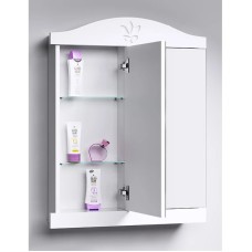 Комплект мебели белый глянец 65,5 см Aqwella Franchesca FR0106 + 4640021062296 + FR0406