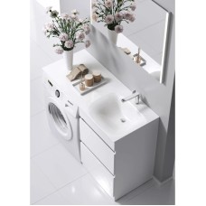 Комплект мебели белый глянец 115 см Aqwella Forma FOR01052 + FOR.11.04.D-R + SM0210