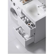 Комплект мебели белый глянец 115 см Aqwella Forma FOR01052 + FOR.11.04.D-R + SM0210