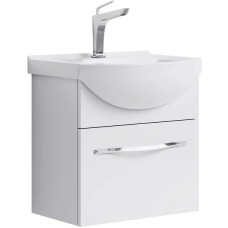 Комплект мебели белый глянец 50 см Aqwella Allegro Agr.01.05/1 + 4620008195766 + MC.04.05