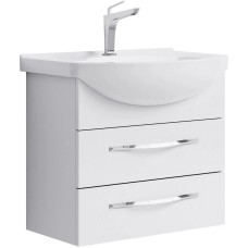 Комплект мебели белый глянец 66 см Aqwella Allegro Agr.01.06/2 + 4620008192475 + MC.04.06