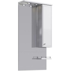 Комплект мебели белый глянец 65,5 см Aqwella Barcelona Lux BA0106K + 4640021062296 + Ba.02.06