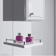 Комплект мебели белый глянец 65,5 см Aqwella Barcelona Lux BA0106K + 4640021062296 + Ba.02.06