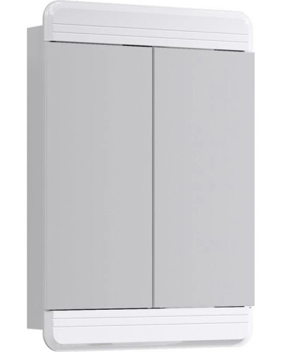 Комплект мебели белый глянец 66 см Aqwella Corsica Kor.01.06 + 4640021062296 + Kor.04.06