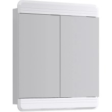 Комплект мебели белый глянец 77,5 см Aqwella Corsica KOR0107 + 4620008197470 + Kor.04.07