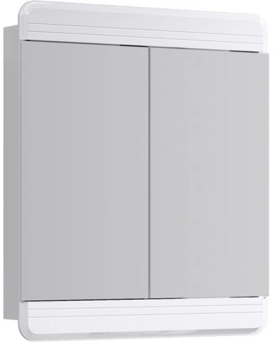 Комплект мебели белый глянец 77,5 см Aqwella Corsica KOR0107 + 4620008197470 + Kor.04.07