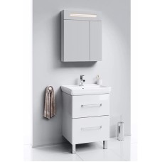 Комплект мебели белый глянец 60 см Aqwella Neo Neo.01.06 + 1.WH30.2.082 + Neo.04.06