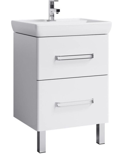 Комплект мебели белый глянец 60 см Aqwella Neo Neo.01.06 + 1.WH30.2.082 + Neo.04.06