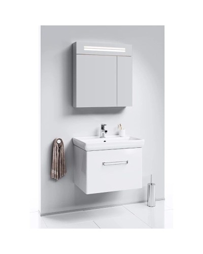 Комплект мебели белый глянец 70,5 см Aqwella Neo Neo.01.07/1 + 1.WH30.2.083 + Neo.04.07