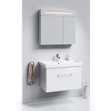 Комплект мебели белый глянец 81 см Aqwella Neo NEO01081 + 1.WH30.2.084 + Neo.04.08