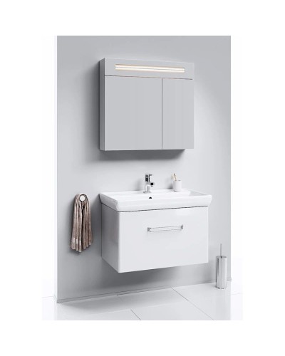 Комплект мебели белый глянец 81 см Aqwella Neo NEO01081 + 1.WH30.2.084 + Neo.04.08