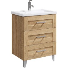 Комплект мебели дуб сонома 70,5 см Aqwella Foster FOS01073DS + 4620008197746 + FOS0207DS