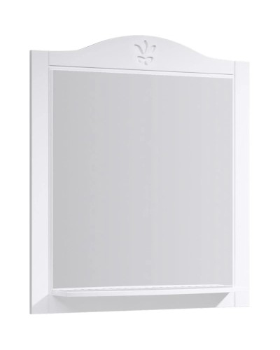 Комплект мебели белый глянец 87 см Aqwella Franchesca FR0108 + 4620008197357 + FR0208