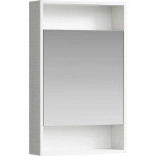 Комплект мебели дуб канадский/белый глянец 50 см Aqwella City CI0105DK + 195032 + SIT0405DK