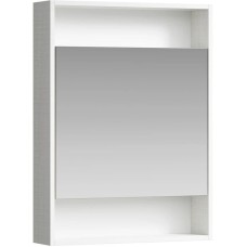 Комплект мебели дуб канадский/белый глянец 60 см Aqwella City CI0106DK + UMMOD60SL/1 + SIT0406DK