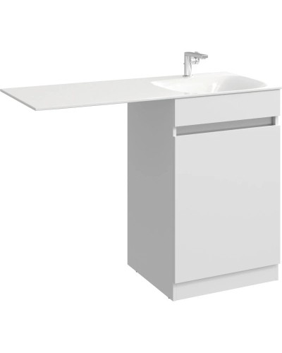 Комплект мебели белый глянец 115 см Aqwella Forma FOR0105KL + FOR.11.04.D-R + SM0210